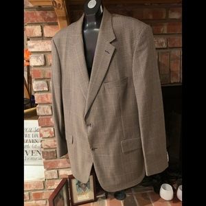 Mens  Sports jacket  L. Brown/blue check